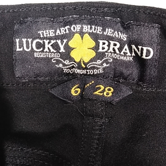 Lucky Brand Zoe Skinny Pants size 6/28 - Picture 7 of 8